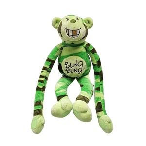 Animal Alley Toys R Us Bling Bling Camo Monkey Plush Stuffed Animal Long Arms